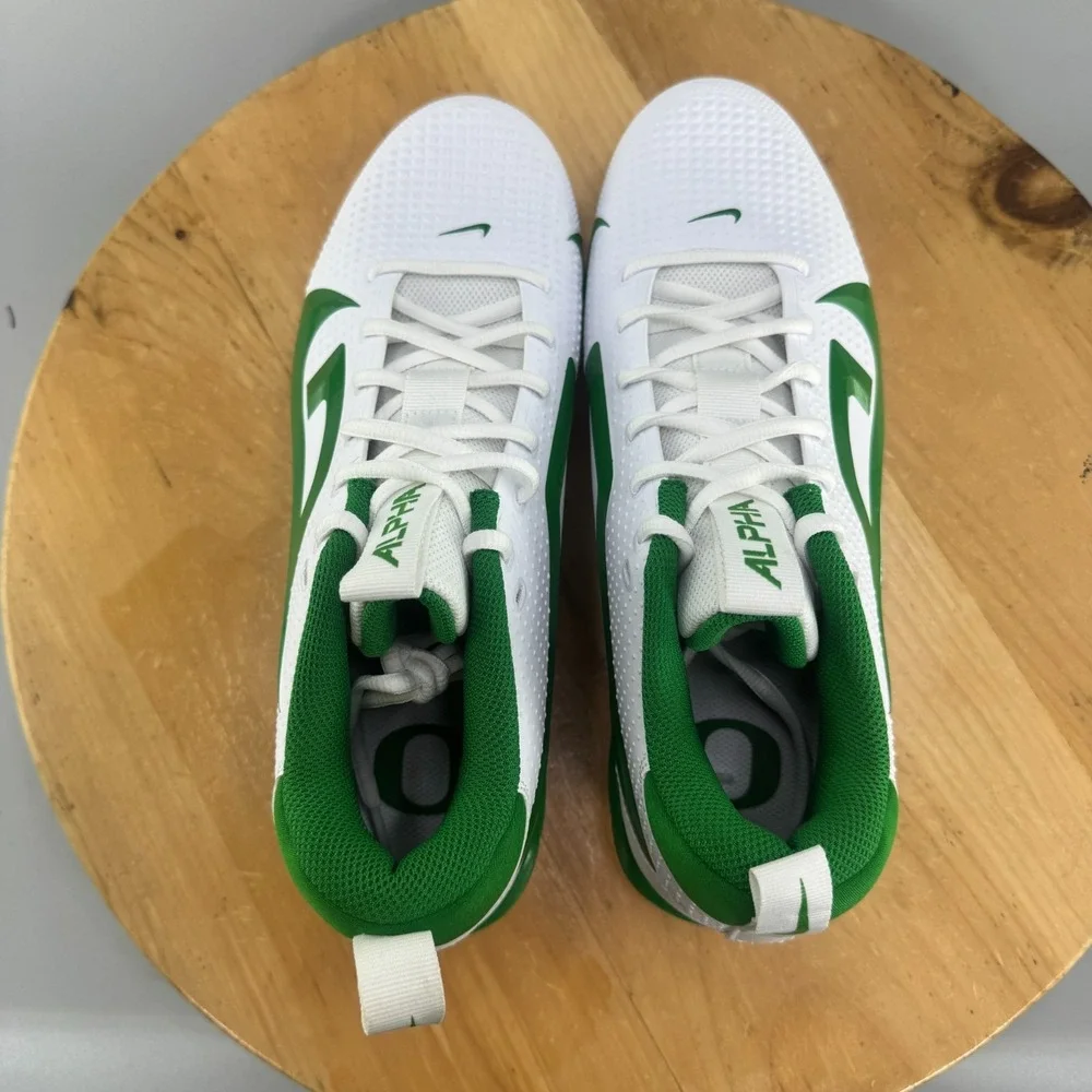 Nike Alpha Menace 4 Varsity Oregon Ducks PE Mens Size 10.5 Wide Football Cleats